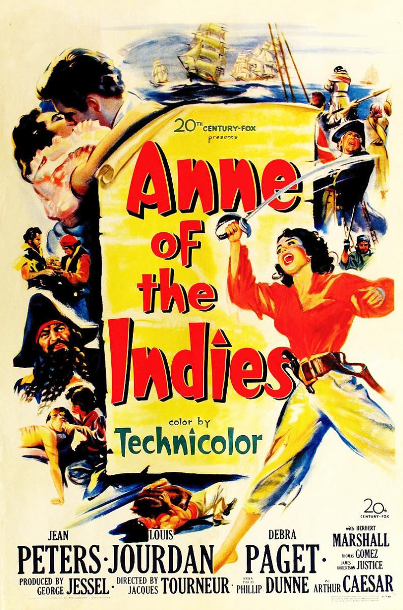 #FICUNAM2020: Review: Anne of the Indies (1951) o La Mujer&nbsp;Pirata