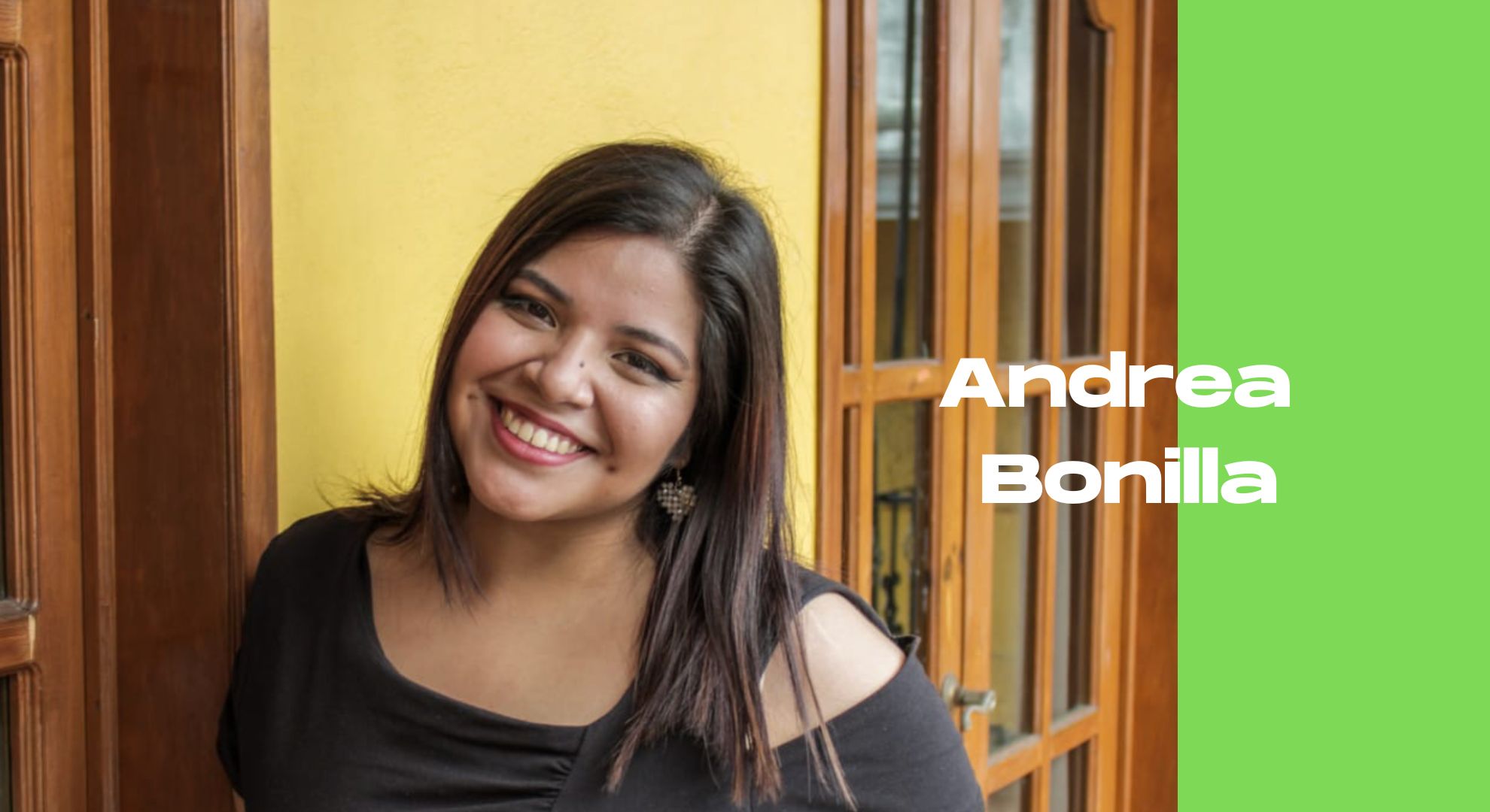 Who is next? Andrea Bonilla González